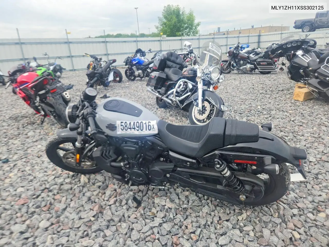 2025 Harley-Davidson Rh975 VIN: MLY1ZH11XSS302125 Lot: 58449016