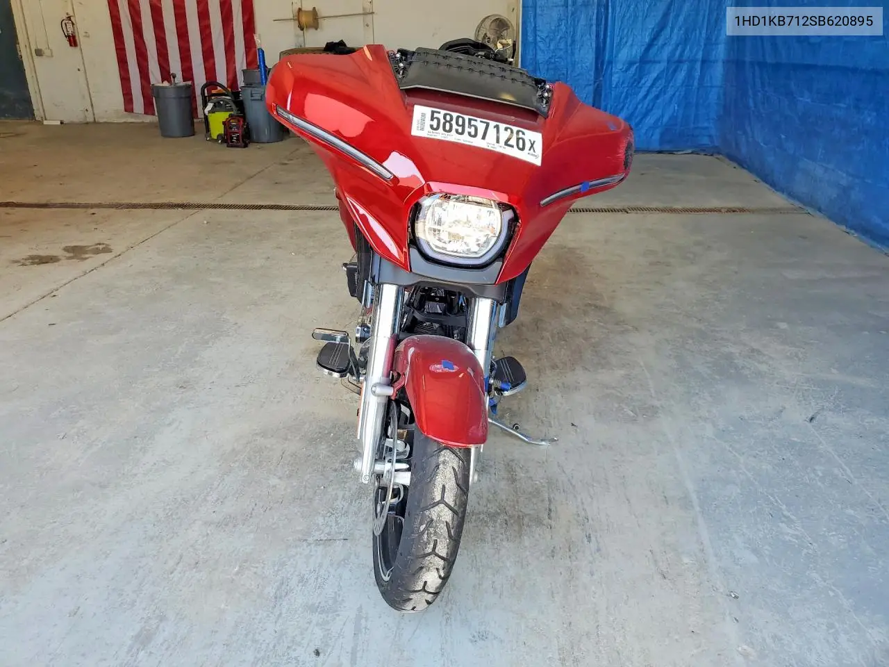 2025 Harley-Davidson Flhx VIN: 1HD1KB712SB620895 Lot: 58957126