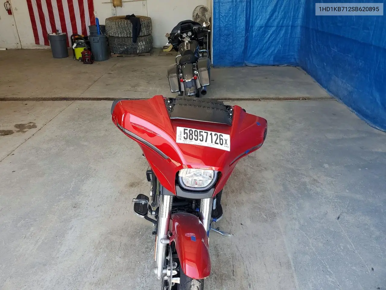 2025 Harley-Davidson Flhx VIN: 1HD1KB712SB620895 Lot: 58957126