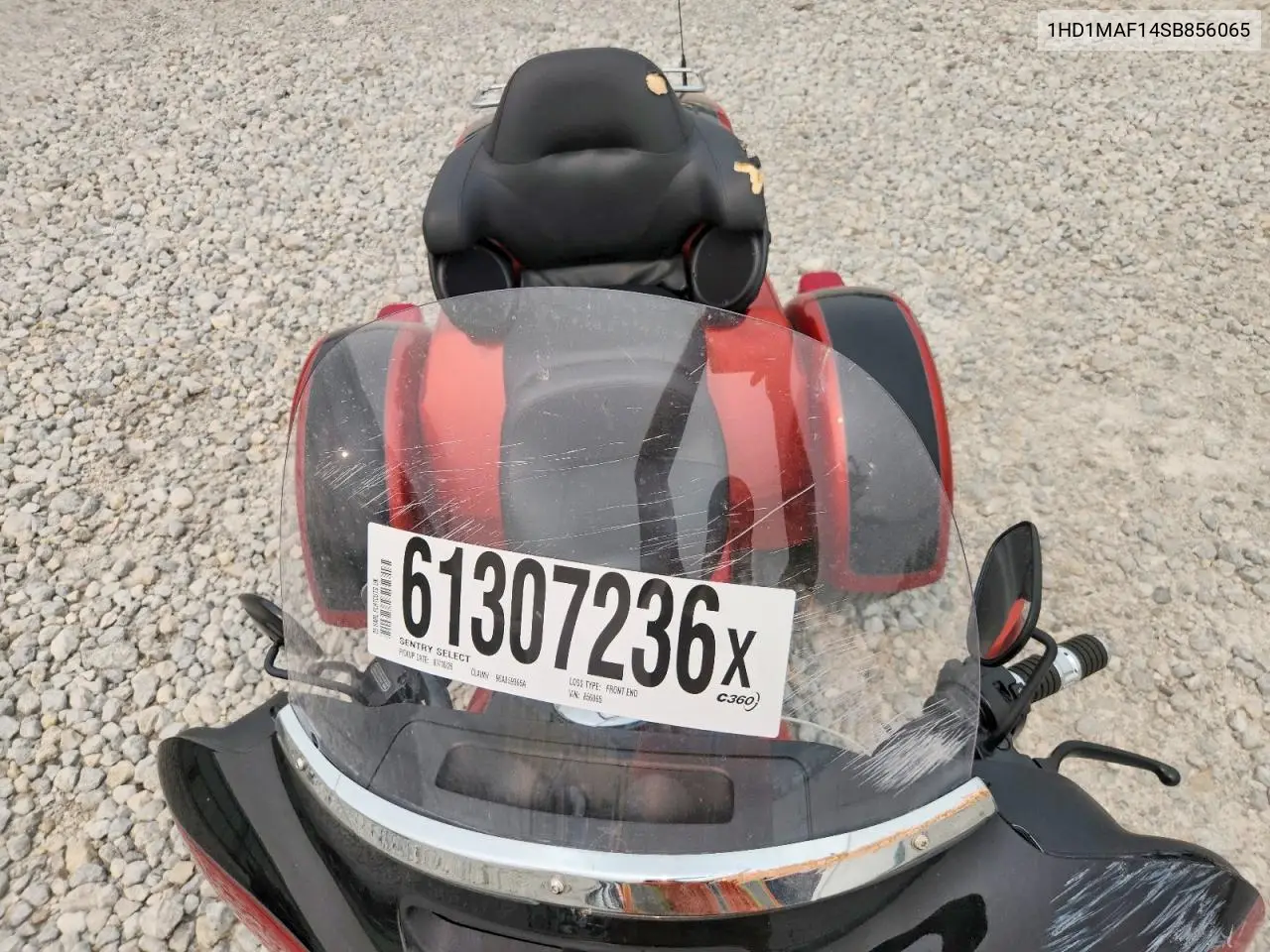 2025 Harley-Davidson Flhtcutg VIN: 1HD1MAF14SB856065 Lot: 61307236