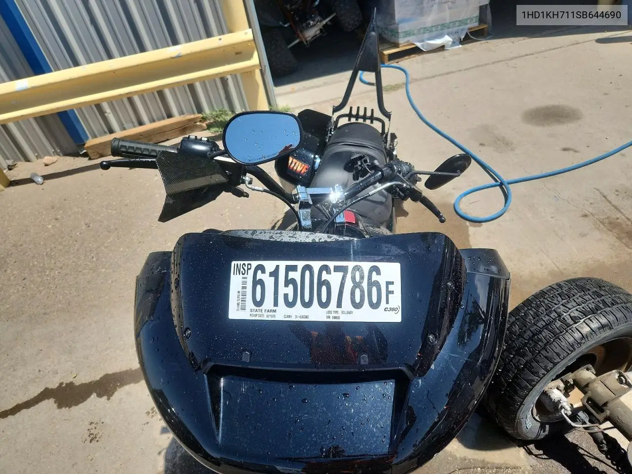 2025 Harley-Davidson Fltrx VIN: 1HD1KH711SB644690 Lot: 61506786
