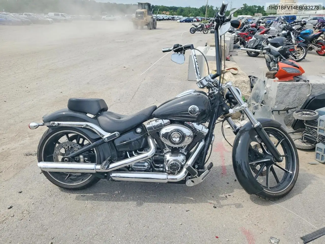 2014 Harley-Davidson Fxsb Breakout VIN: 1HD1BFV14EB033273 Lot: 54174216