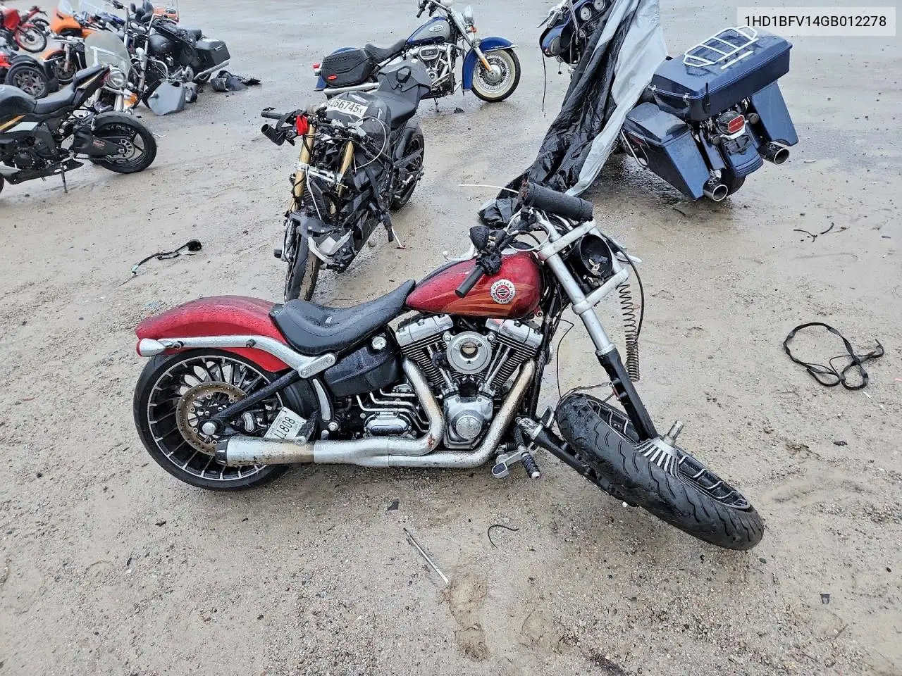 2016 Harley-Davidson Fxsb Breakout VIN: 1HD1BFV14GB012278 Lot: 75958985