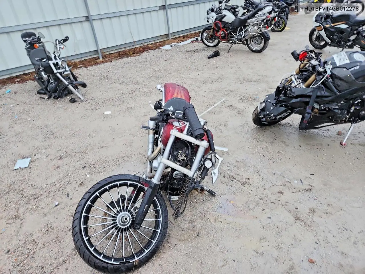 2016 Harley-Davidson Fxsb Breakout VIN: 1HD1BFV14GB012278 Lot: 75958985