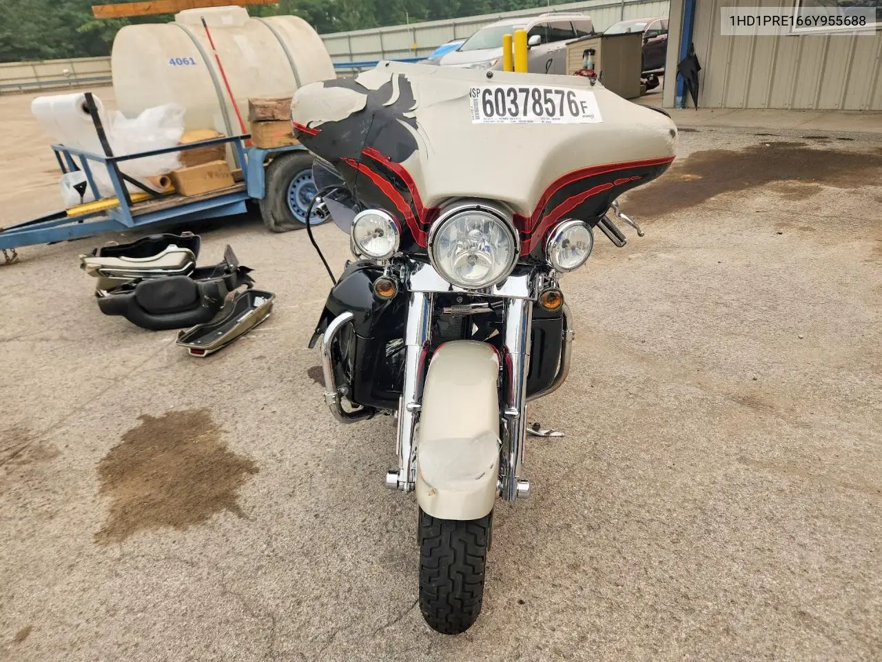 2006 Harley-Davidson Flhtcuse VIN: 1HD1PRE166Y955688 Lot: 60378576