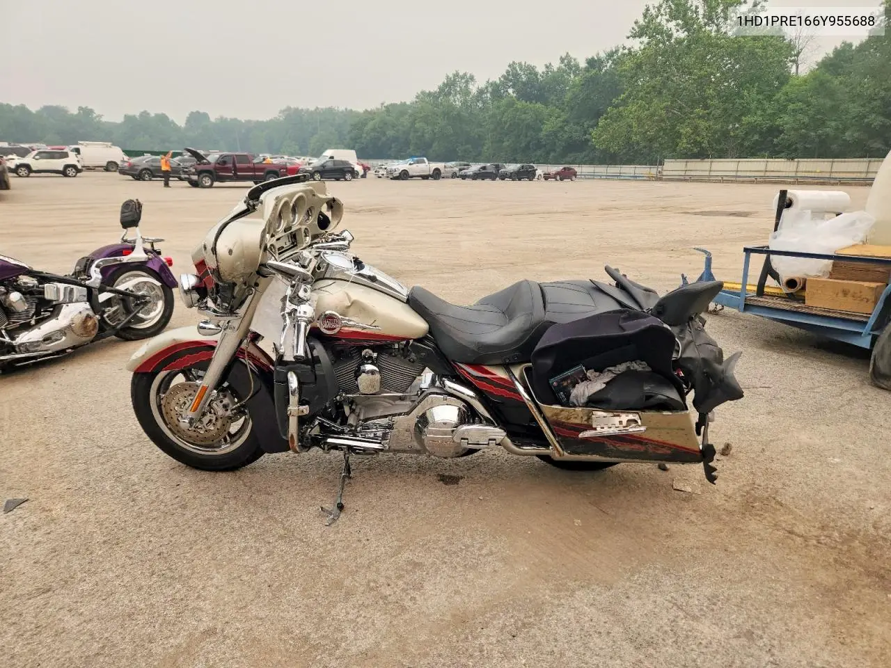 2006 Harley-Davidson Flhtcuse VIN: 1HD1PRE166Y955688 Lot: 60378576