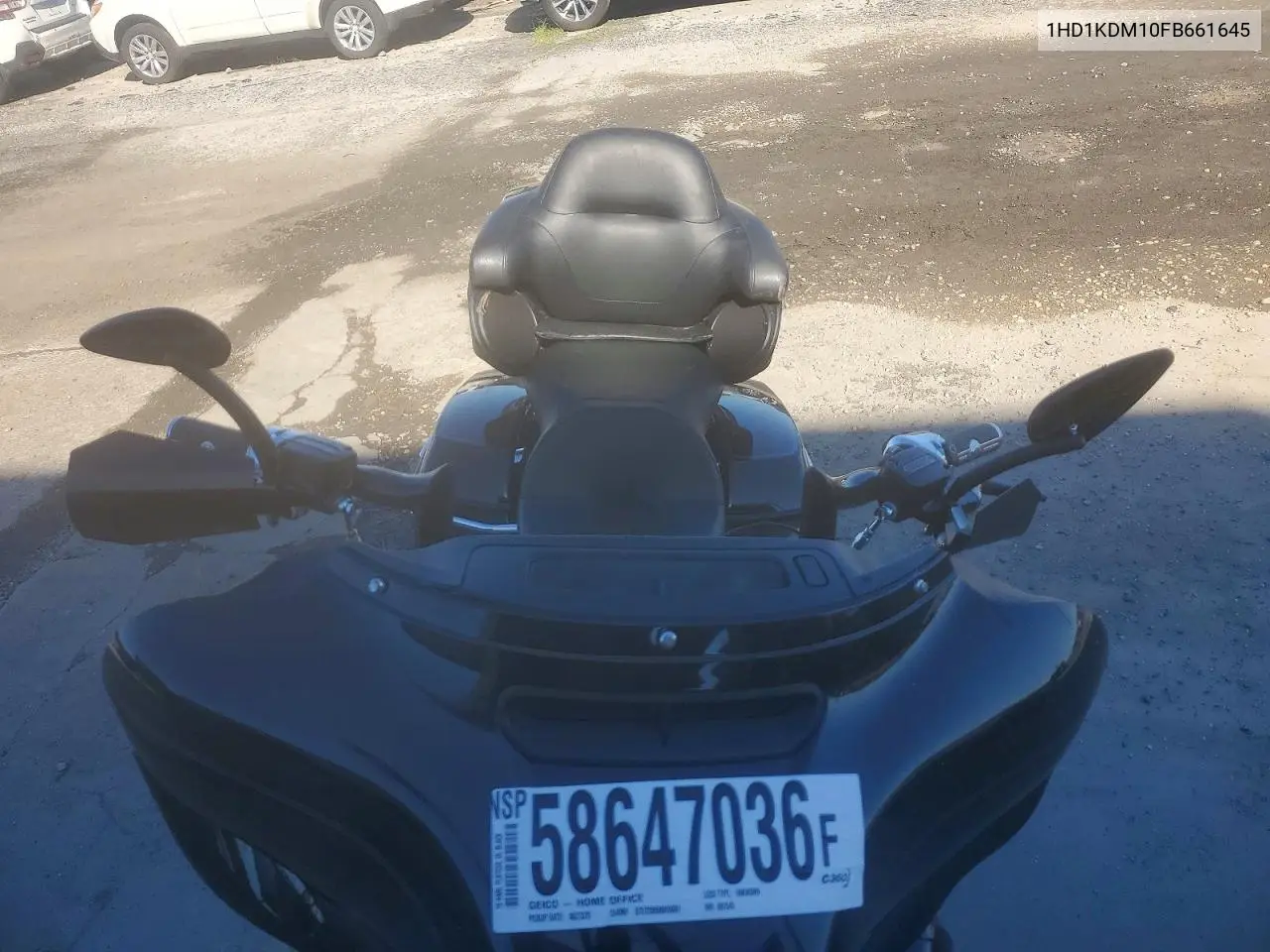 2015 Harley-Davidson Flhtcul Ultra Classic Low VIN: 1HD1KDM10FB661645 Lot: 58647036