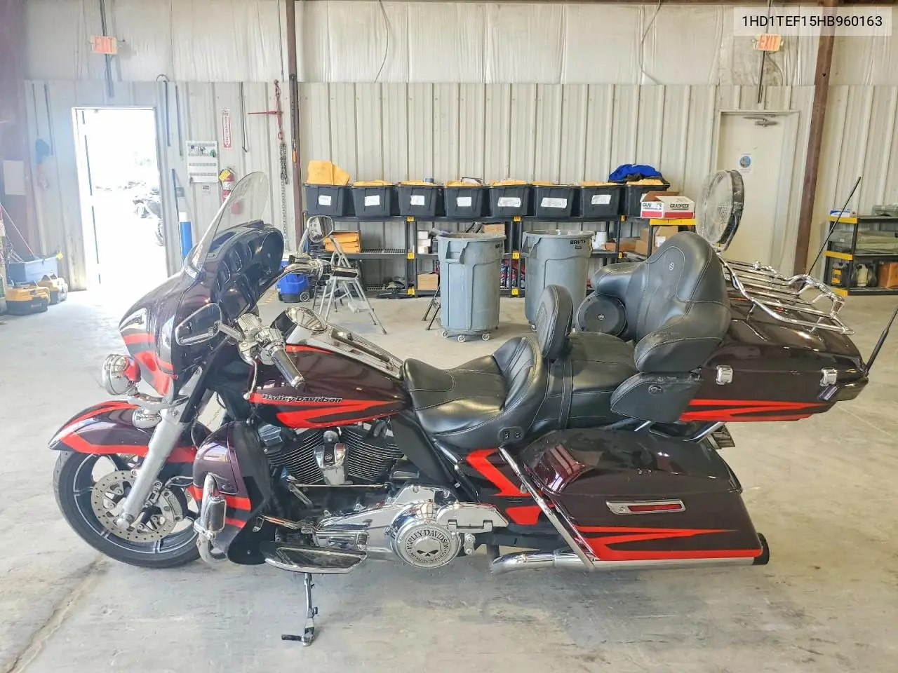 2017 Harley-Davidson Flhtkse Cvo Limited VIN: 1HD1TEF15HB960163 Lot: 58290396