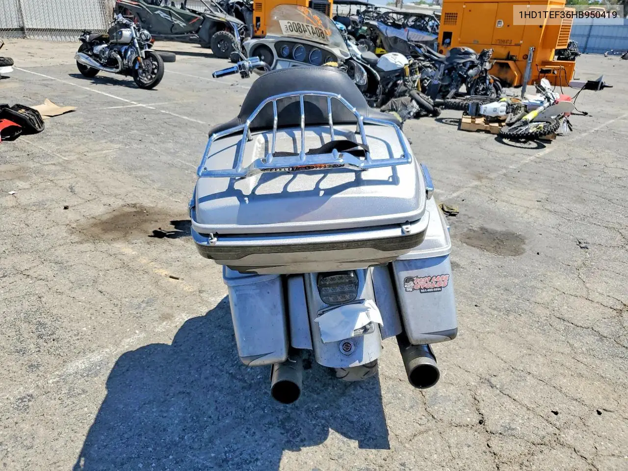 2017 Harley-Davidson Flhtkse Cvo Limited VIN: 1HD1TEF36HB950419 Lot: 60474806