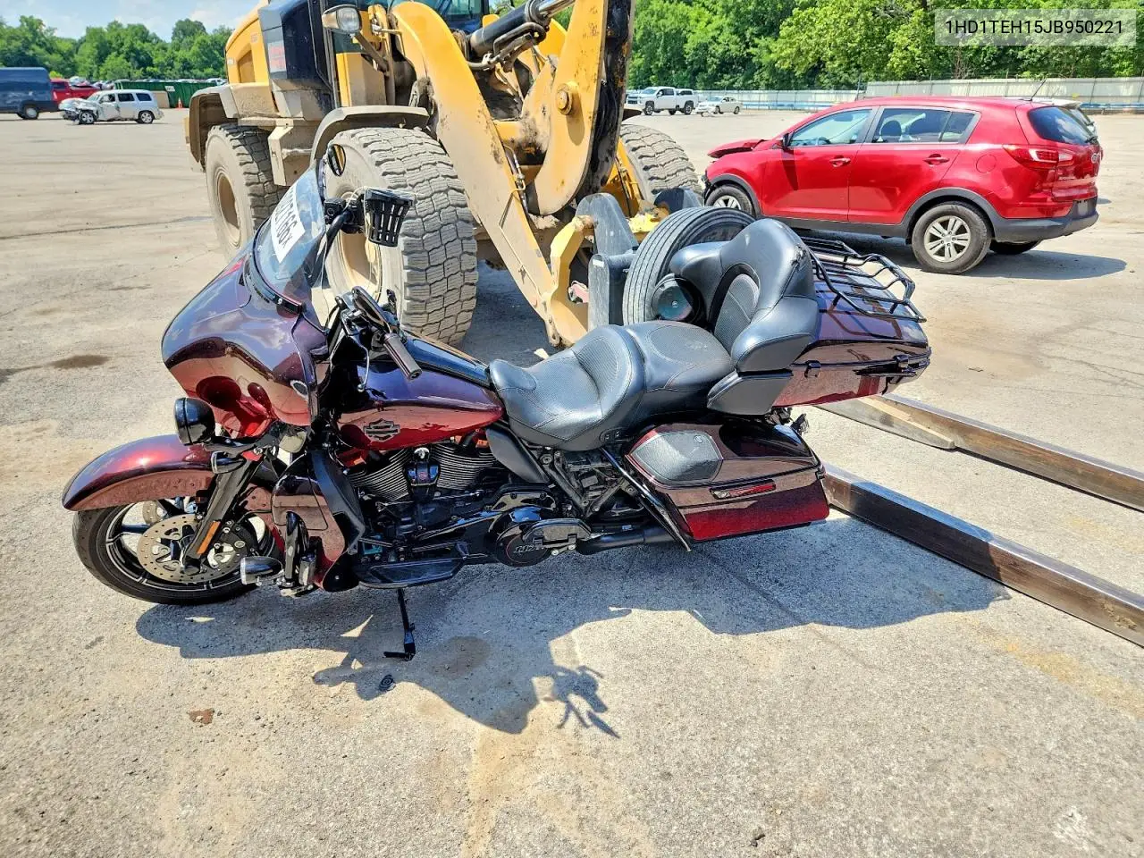 2018 Harley-Davidson Flhtkse Cvo Limited VIN: 1HD1TEH15JB950221 Lot: 60927166