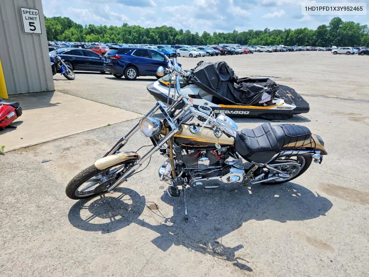 2003 Harley-Davidson Fxstdse VIN: 1HD1PFD1X3Y952465 Lot: 59143196