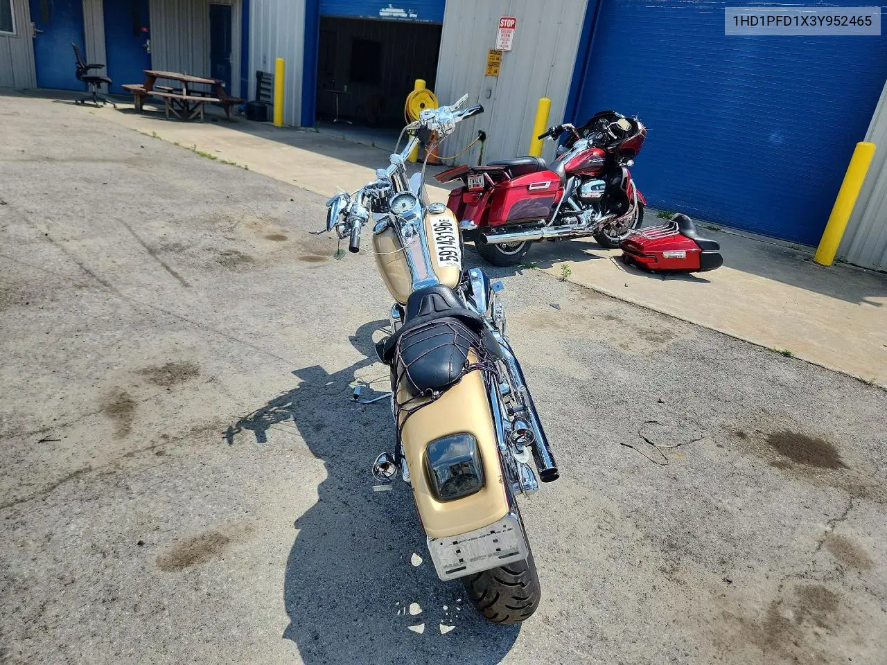 2003 Harley-Davidson Fxstdse VIN: 1HD1PFD1X3Y952465 Lot: 59143196