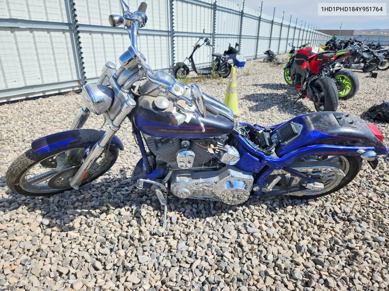 2004 Harley-Davidson Fxstdse2 VIN: 1HD1PHD184Y951764 Lot: 53845326