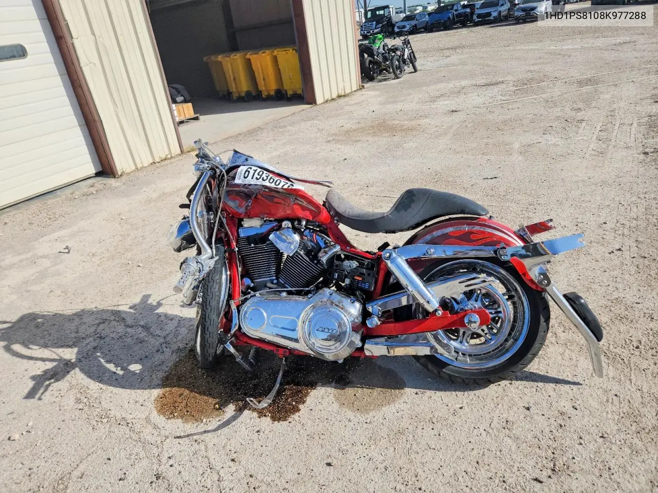 2008 Harley-Davidson Fxdse2 VIN: 1HD1PS8108K977288 Lot: 61936076