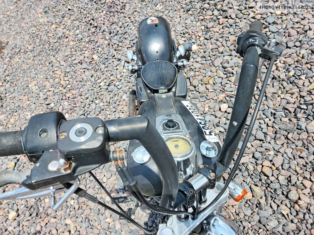 2009 Harley-Davidson Fxdf VIN: 1HD1GY4189K314402 Lot: 58641086