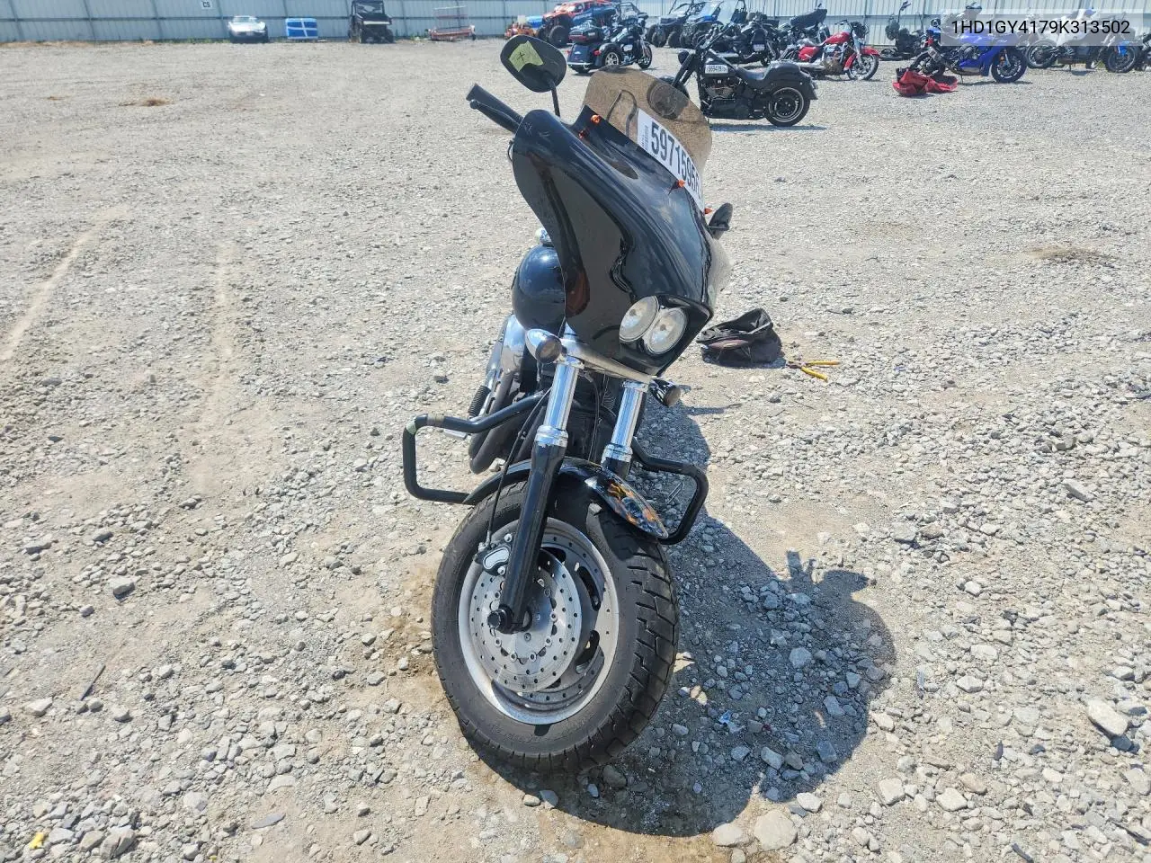 2009 Harley-Davidson Fxdf VIN: 1HD1GY4179K313502 Lot: 59715956