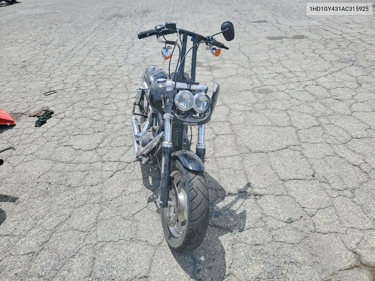 2010 Harley-Davidson Fxdf VIN: 1HD1GY431AC315925 Lot: 54842766