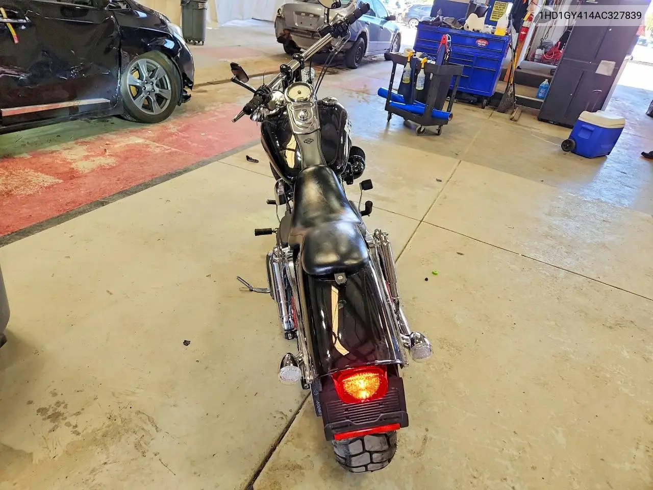 2010 Harley-Davidson Fxdf VIN: 1HD1GY414AC327839 Lot: 57659566