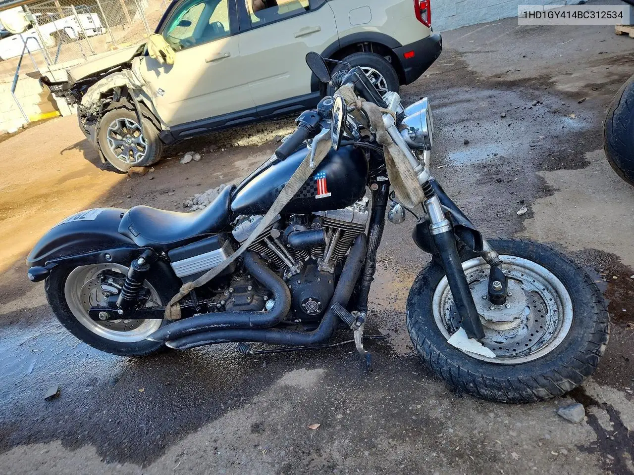2011 Harley-Davidson Fxdf VIN: 1HD1GY414BC312534 Lot: 78490015