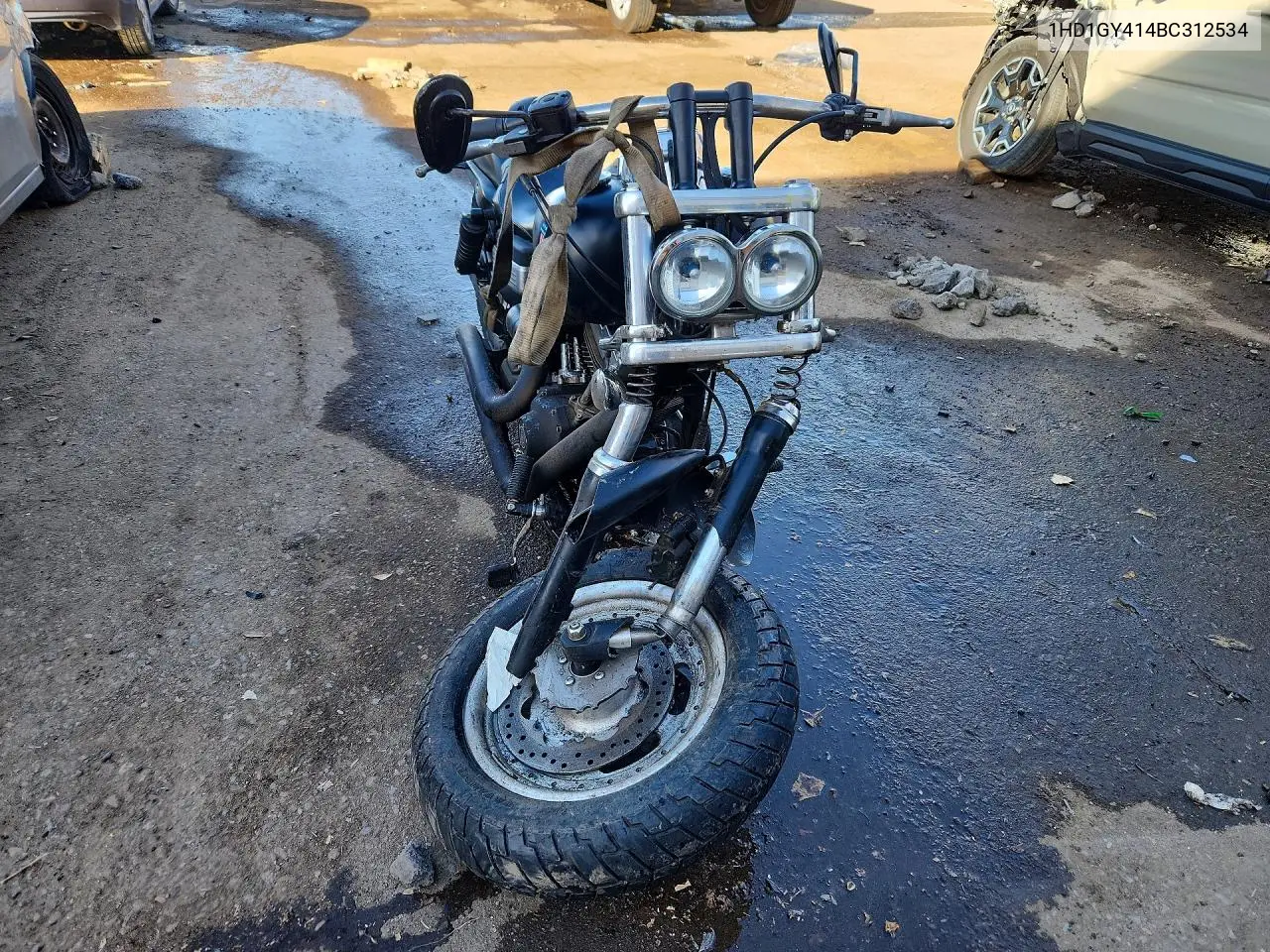 2011 Harley-Davidson Fxdf VIN: 1HD1GY414BC312534 Lot: 78490015