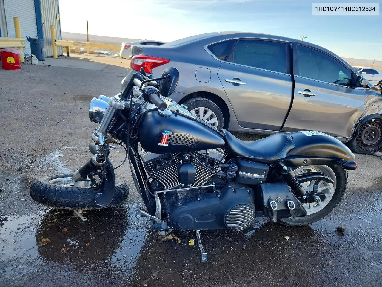 2011 Harley-Davidson Fxdf VIN: 1HD1GY414BC312534 Lot: 78490015