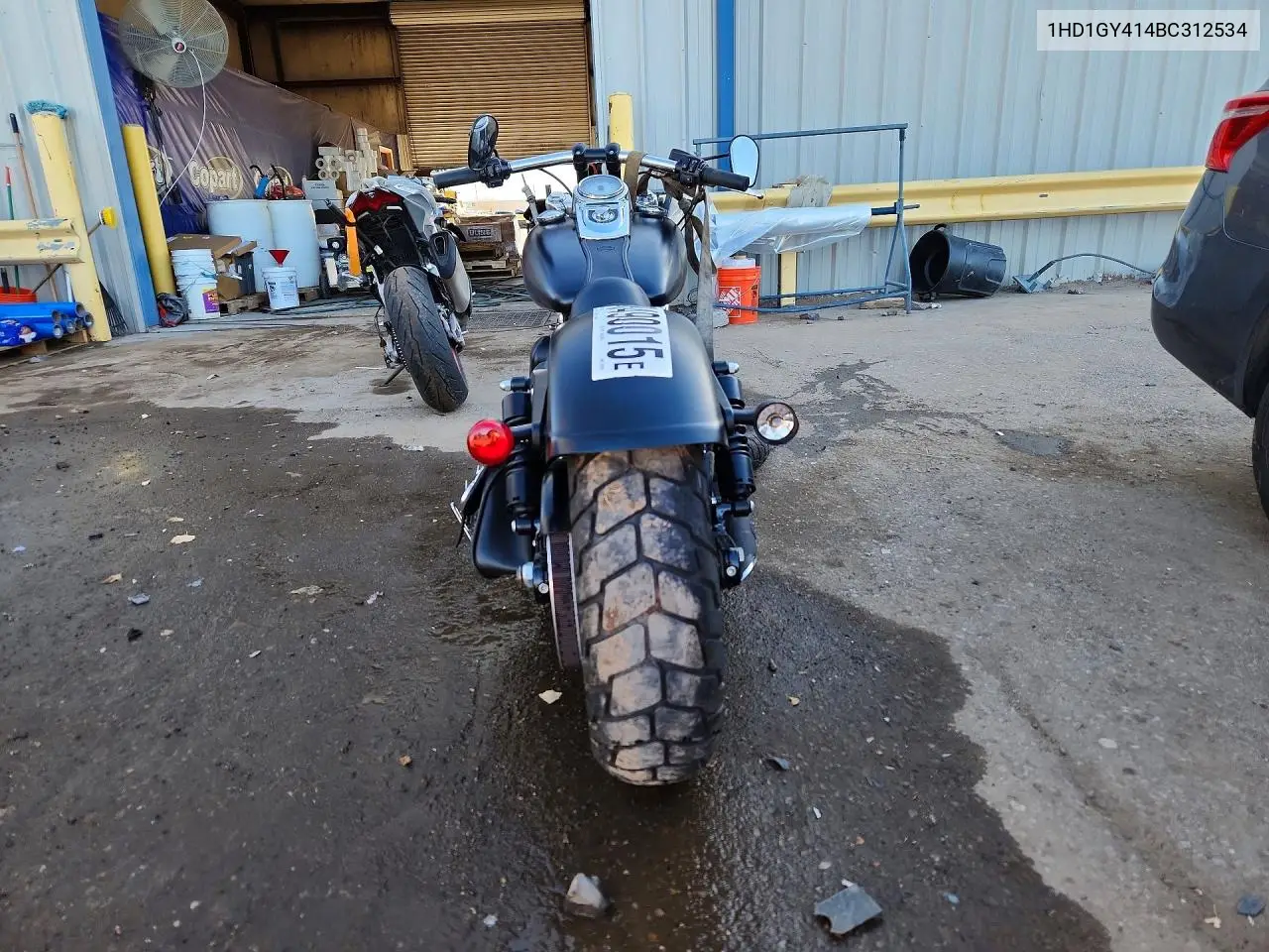 2011 Harley-Davidson Fxdf VIN: 1HD1GY414BC312534 Lot: 78490015