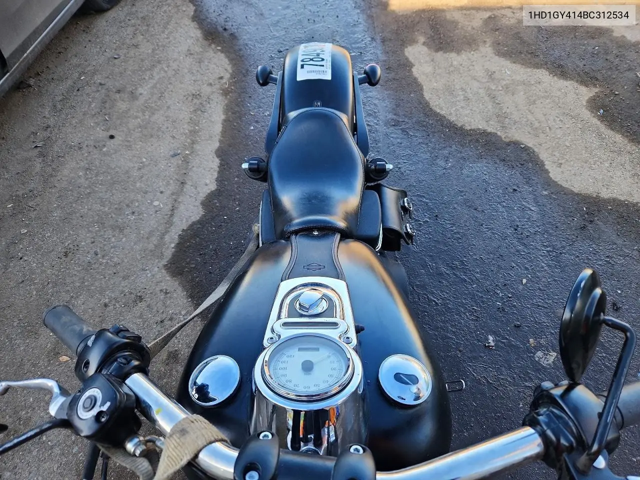 2011 Harley-Davidson Fxdf VIN: 1HD1GY414BC312534 Lot: 78490015