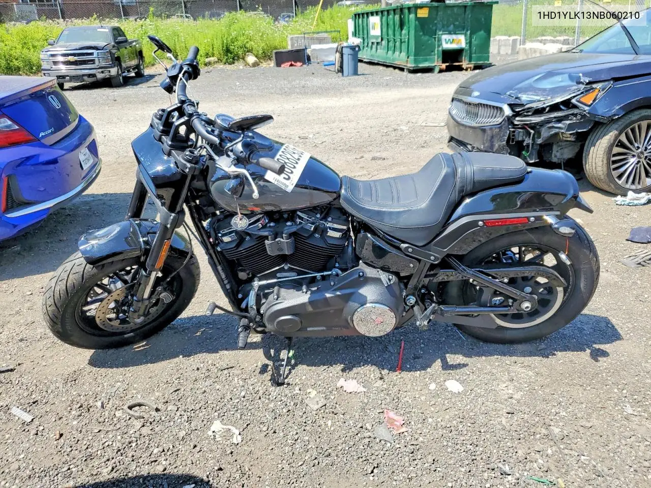 2022 Harley-Davidson Fxfbs VIN: 1HD1YLK13NB060210 Lot: 58882936