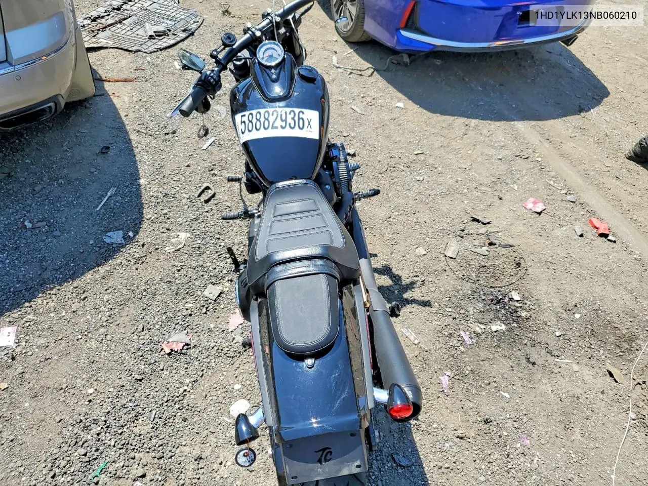 2022 Harley-Davidson Fxfbs VIN: 1HD1YLK13NB060210 Lot: 58882936