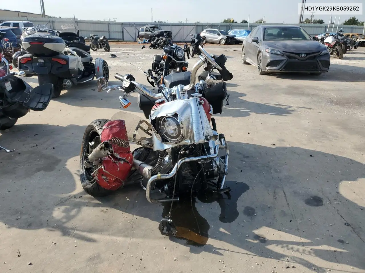 2019 Harley Davidson Flfbs VIN: 1HD1YGK29KB059252 Lot: 80539005