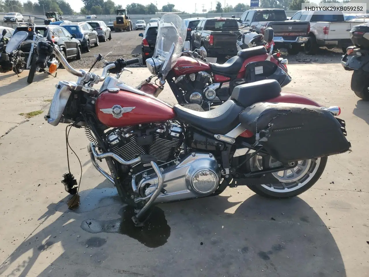 2019 Harley Davidson Flfbs VIN: 1HD1YGK29KB059252 Lot: 80539005