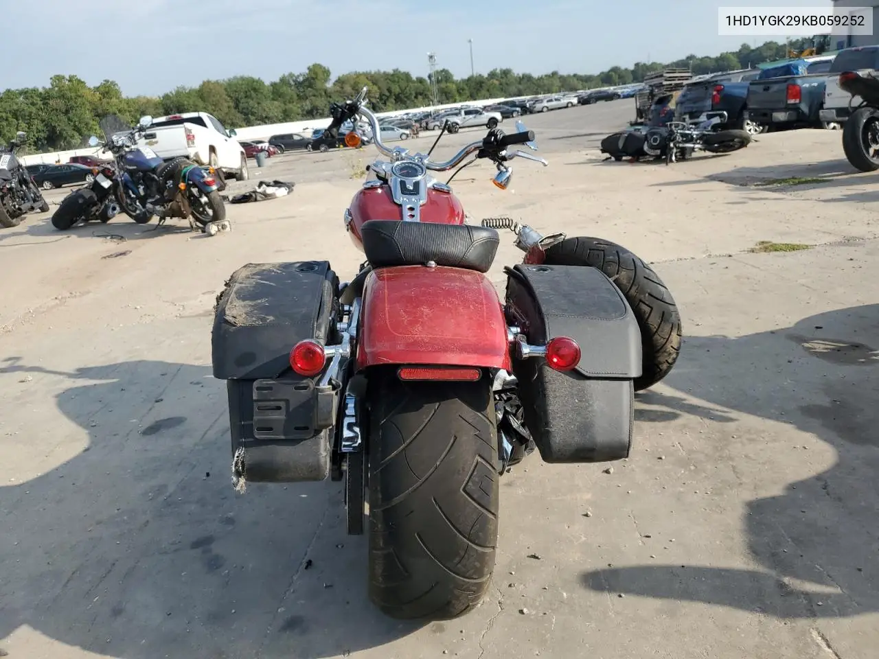2019 Harley Davidson Flfbs VIN: 1HD1YGK29KB059252 Lot: 80539005