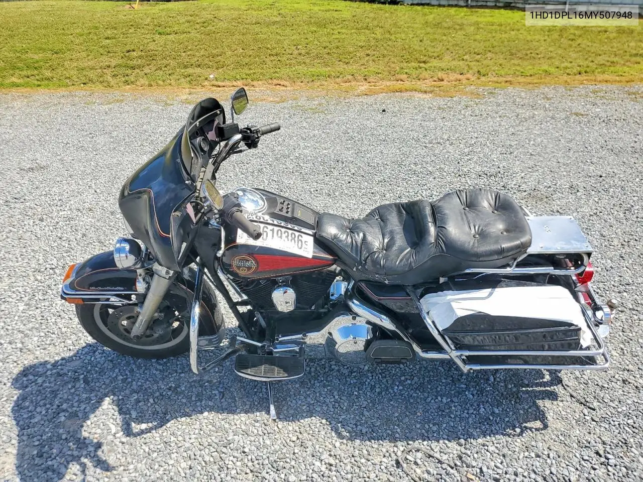 1991 Harley-Davidson Flhtc Ultra VIN: 1HD1DPL16MY507948 Lot: 58619386