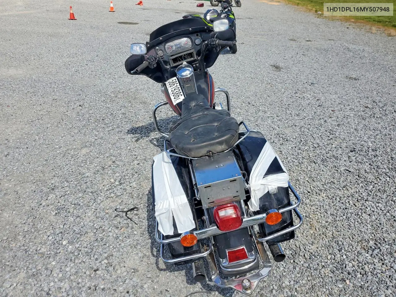 1991 Harley-Davidson Flhtc Ultra VIN: 1HD1DPL16MY507948 Lot: 58619386