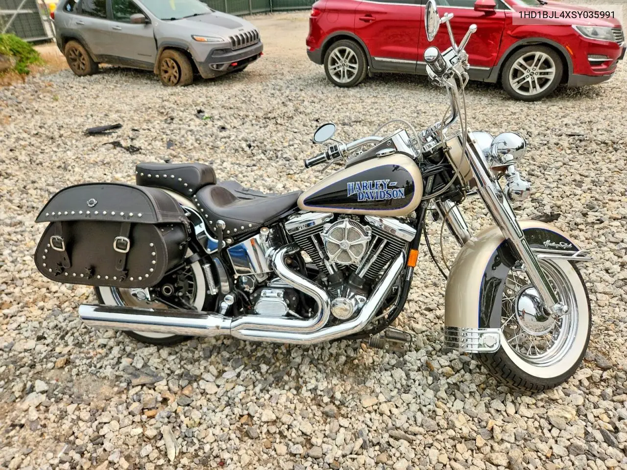 1995 Harley-Davidson Flstc VIN: 1HD1BJL4XSY035991 Lot: 60607876