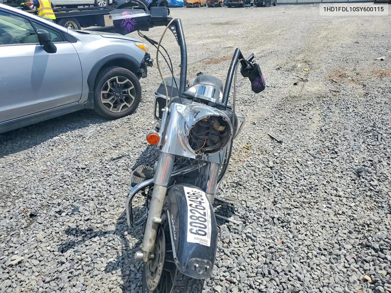 1995 Harley-Davidson Flhr VIN: 1HD1FDL10SY600115 Lot: 60826496