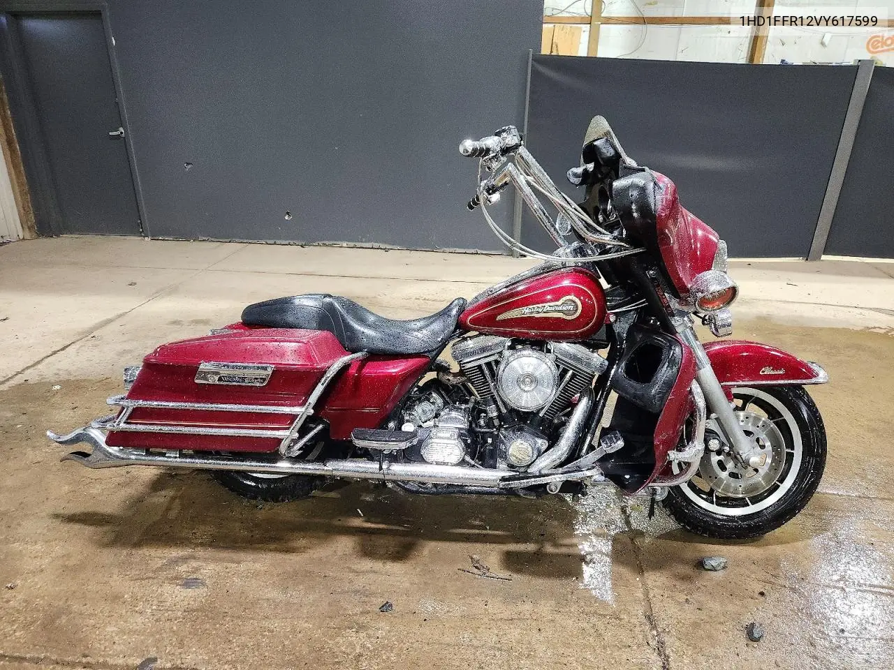 1997 Harley-Davidson Flhtci VIN: 1HD1FFR12VY617599 Lot: 59589296