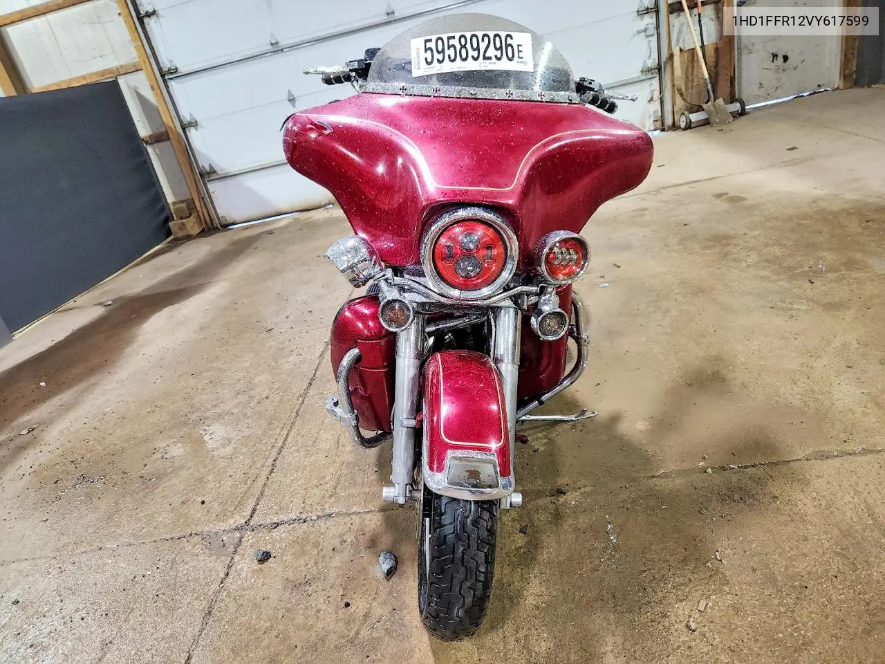 1997 Harley-Davidson Flhtci VIN: 1HD1FFR12VY617599 Lot: 59589296