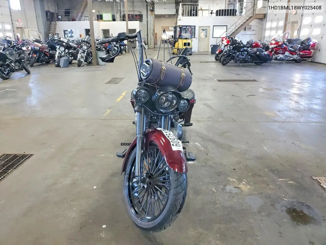1998 Harley-Davidson Flstf VIN: 1HD1BML18WY025408 Lot: 60975126
