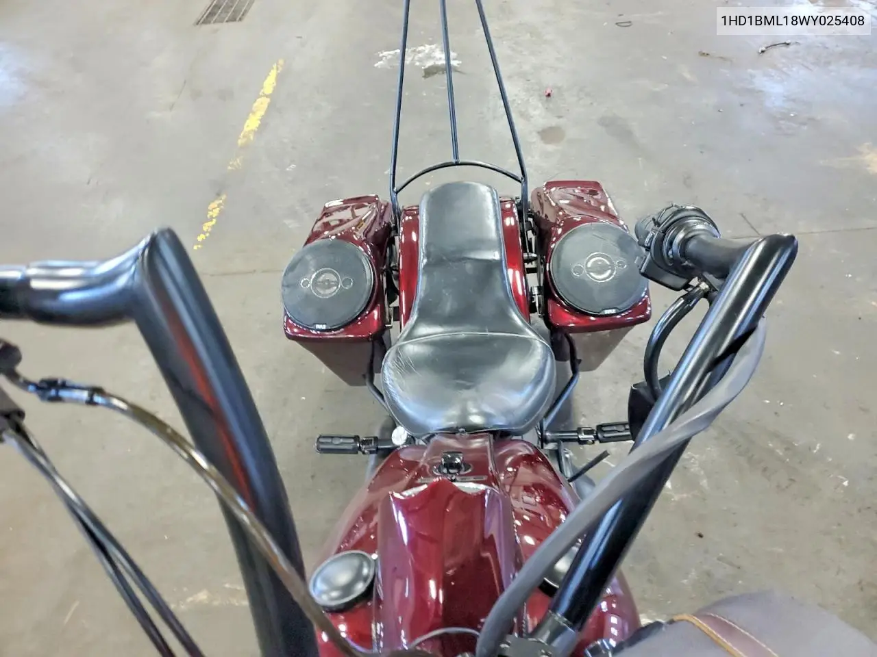 1998 Harley-Davidson Flstf VIN: 1HD1BML18WY025408 Lot: 60975126