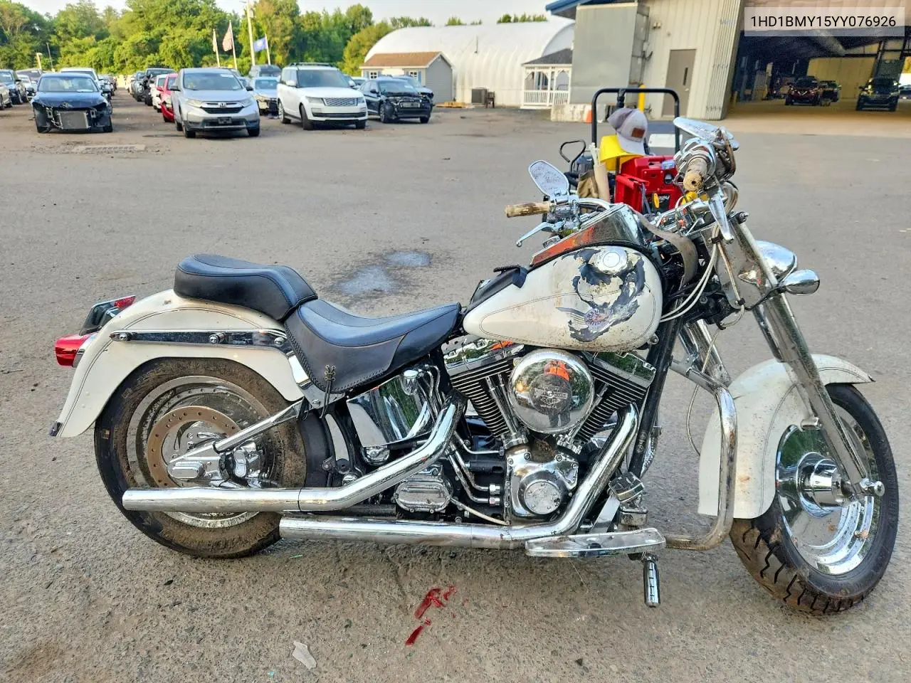 2000 Harley-Davidson Flstf VIN: 1HD1BMY15YY076926 Lot: 61117476