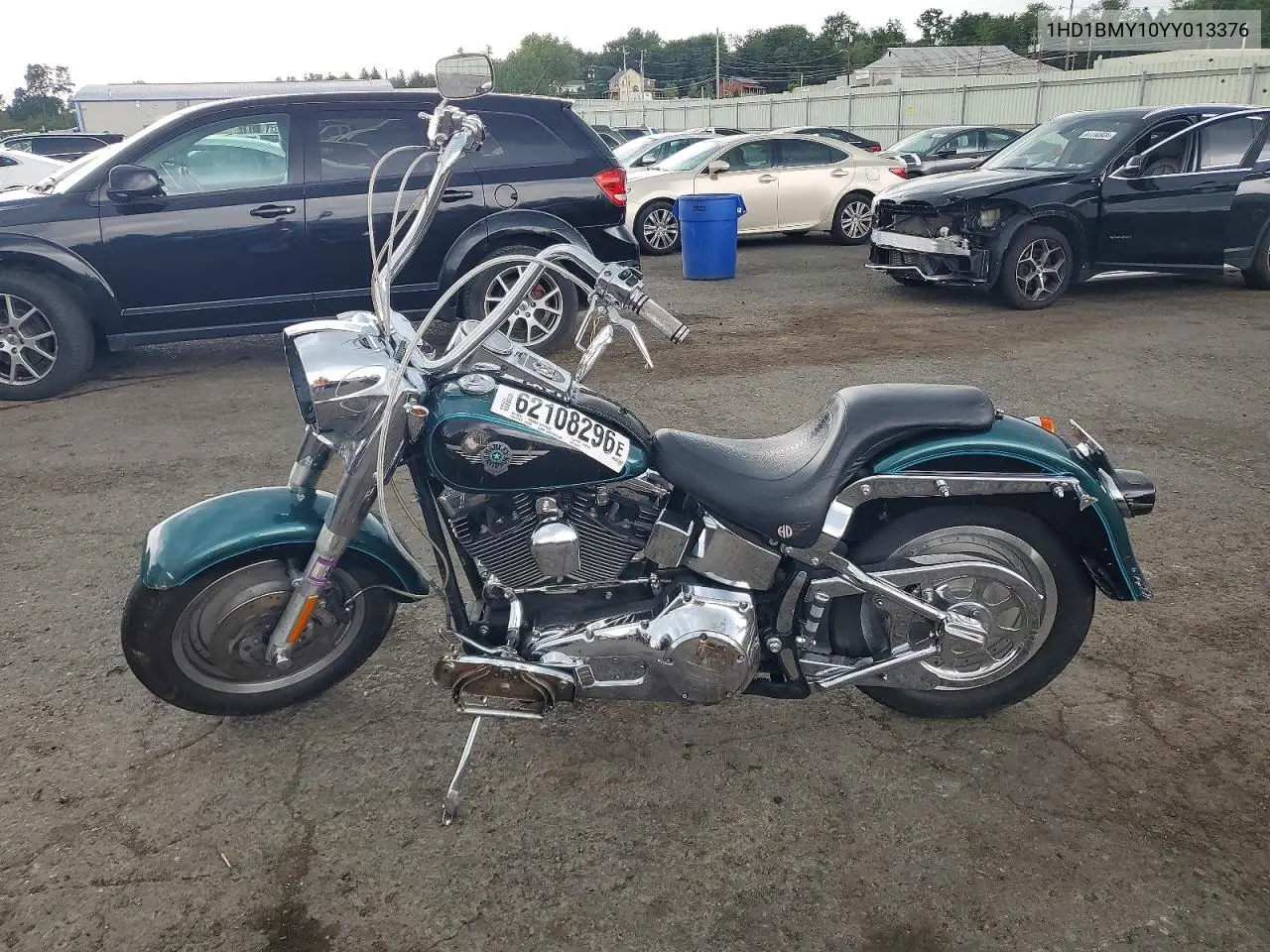 2000 Harley-Davidson Flstf VIN: 1HD1BMY10YY013376 Lot: 62108296