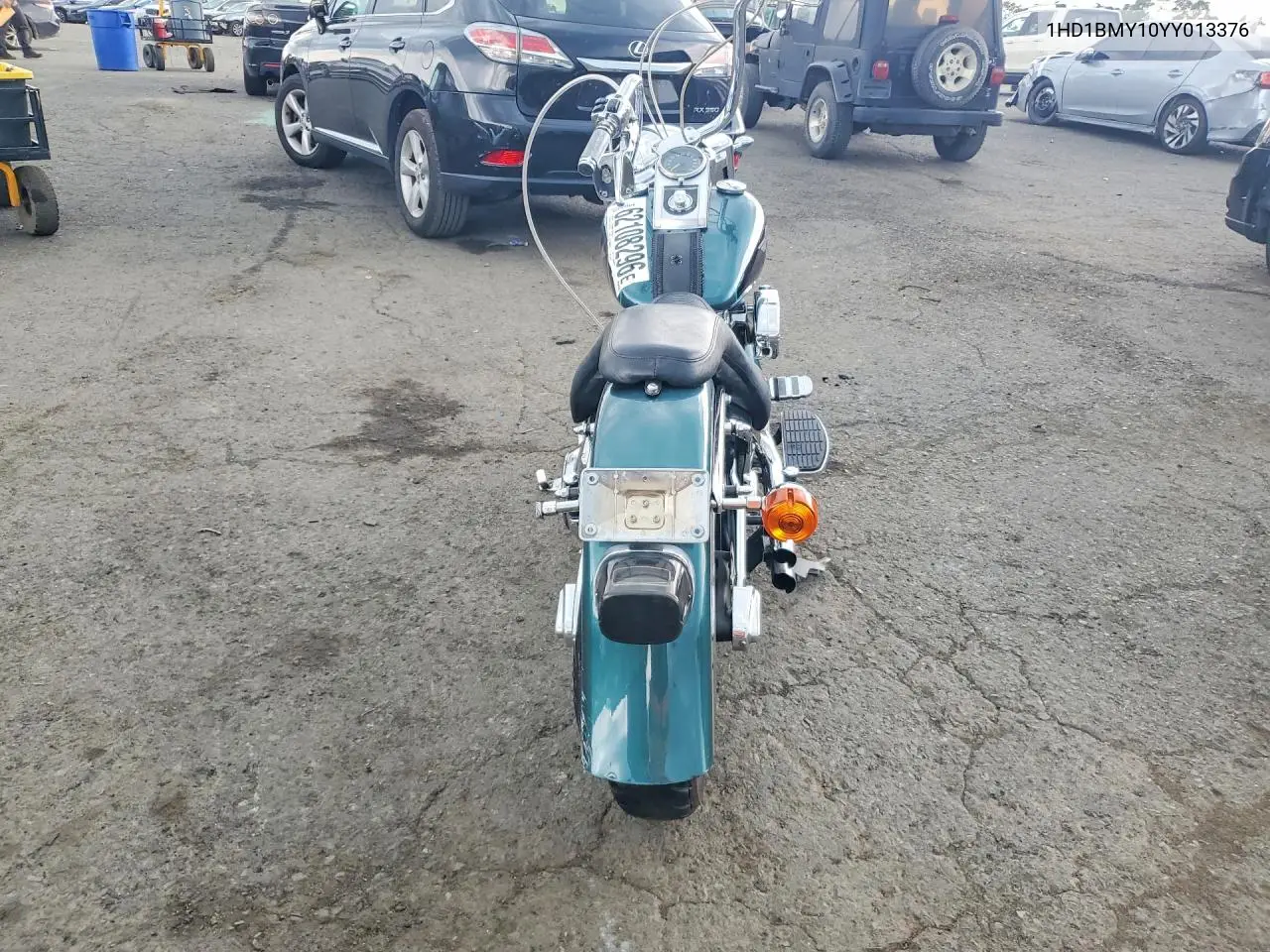 2000 Harley-Davidson Flstf VIN: 1HD1BMY10YY013376 Lot: 62108296