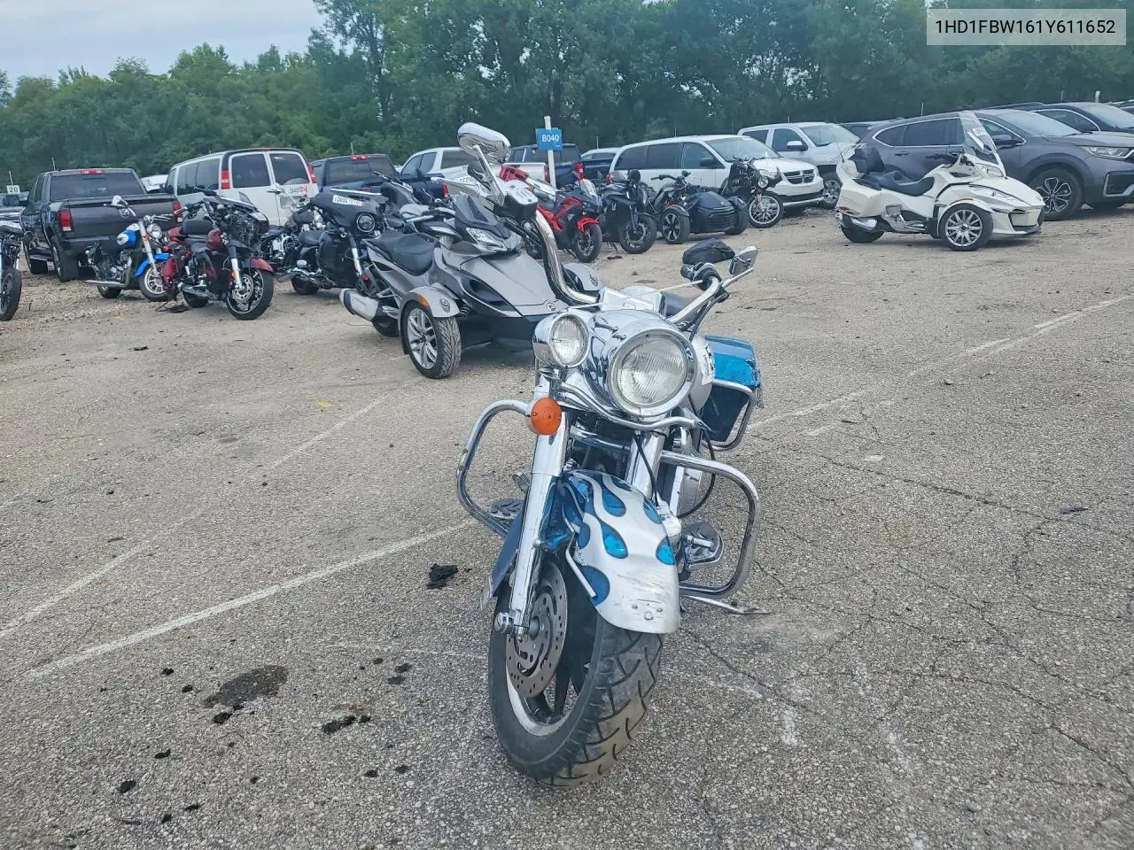 2001 Harley-Davidson Flhri VIN: 1HD1FBW161Y611652 Lot: 59898446
