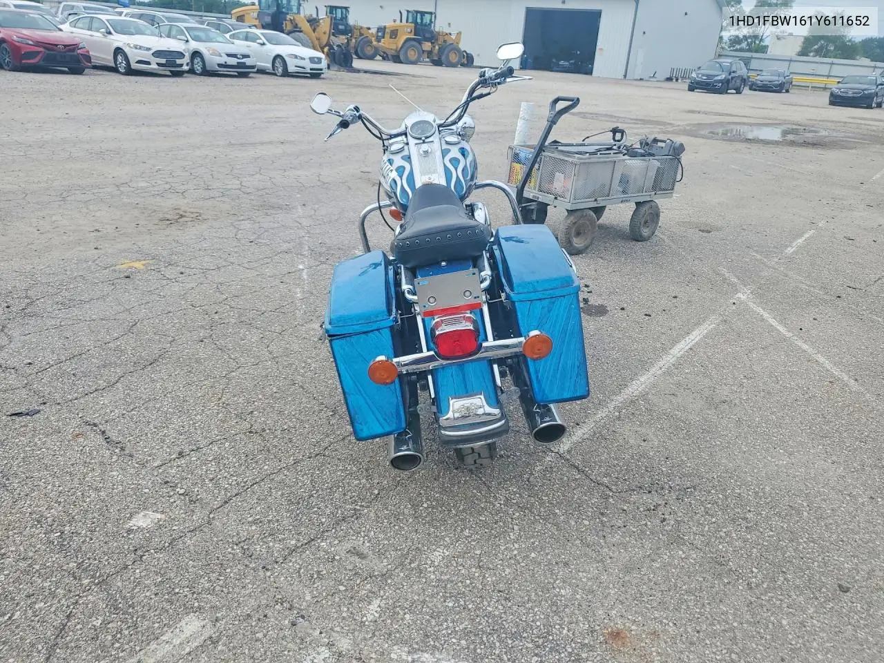 2001 Harley-Davidson Flhri VIN: 1HD1FBW161Y611652 Lot: 59898446