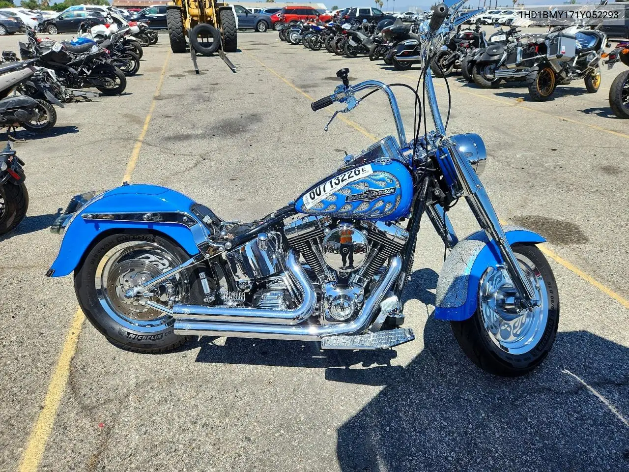 2001 Harley-Davidson Flstf VIN: 1HD1BMY171Y052293 Lot: 60713226