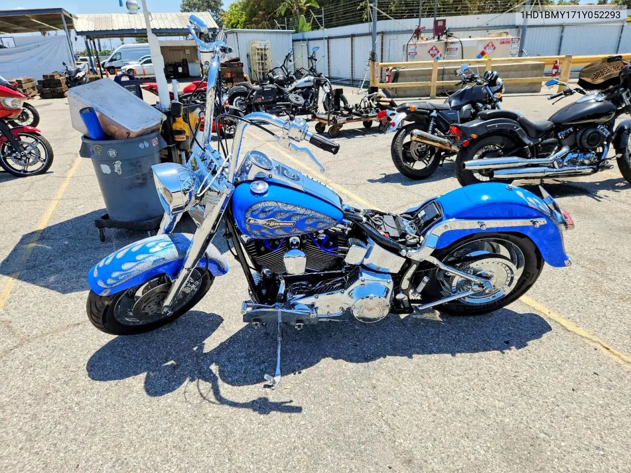 2001 Harley-Davidson Flstf VIN: 1HD1BMY171Y052293 Lot: 60713226