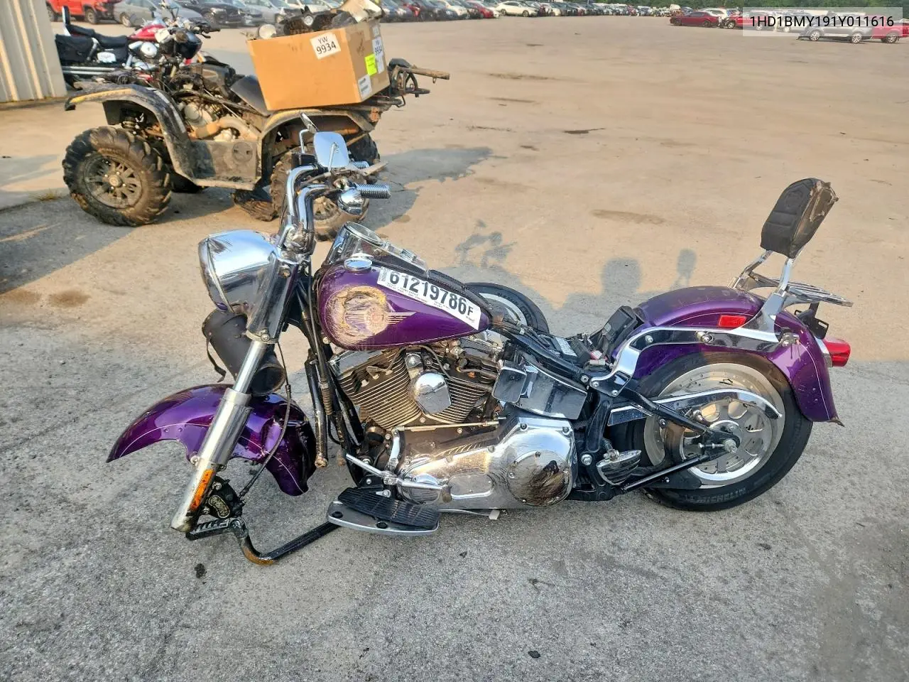 1HD1BMY191Y011616 2001 Harley-Davidson Flstf