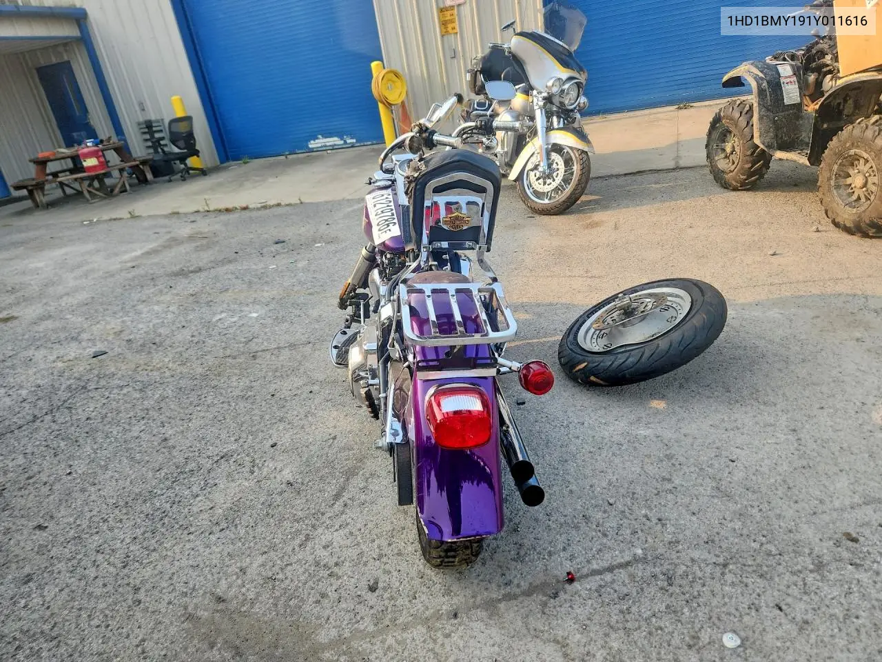 1HD1BMY191Y011616 2001 Harley-Davidson Flstf