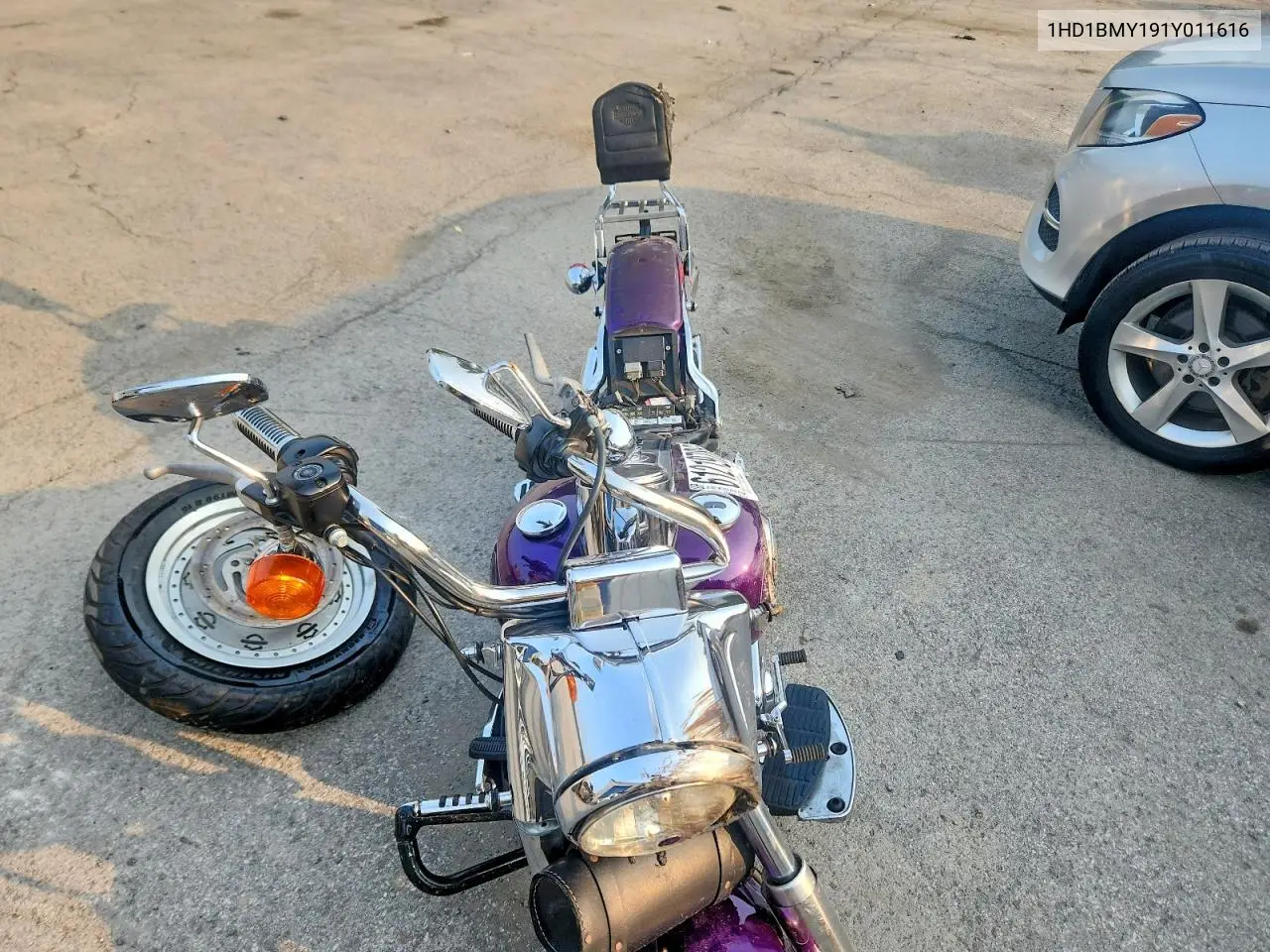 1HD1BMY191Y011616 2001 Harley-Davidson Flstf